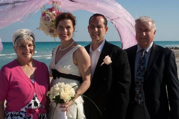 Wedding on Miami Beach.