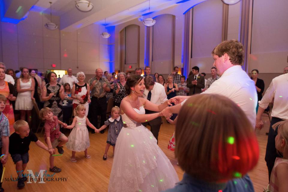 Couple dancing