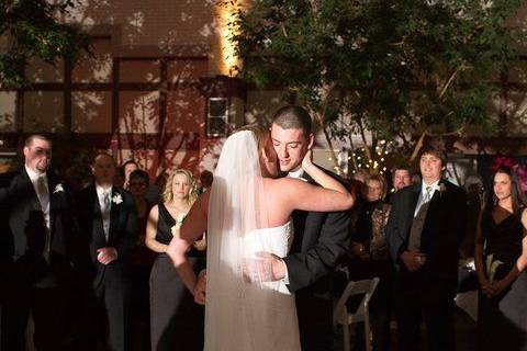 Couple dancing