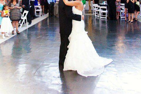 Couple dancing