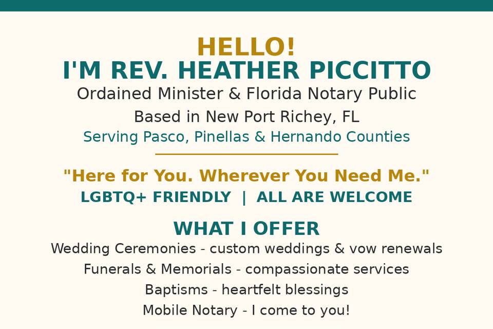 Heather Notary Service