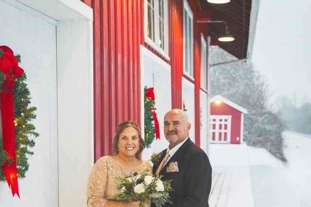 Romantic Christmas Wedding