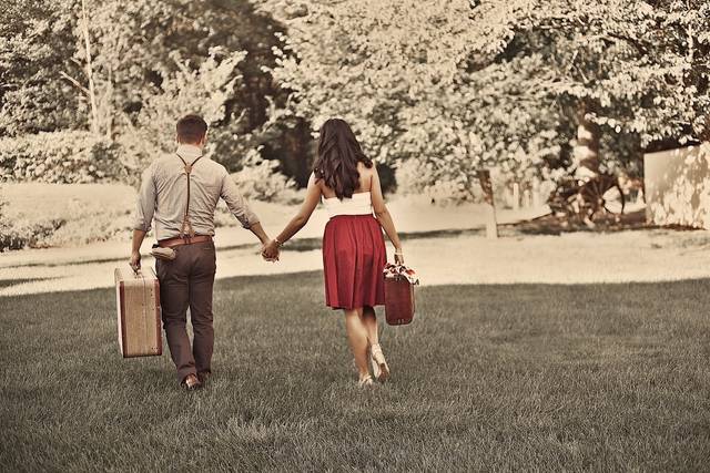 Wedding couple