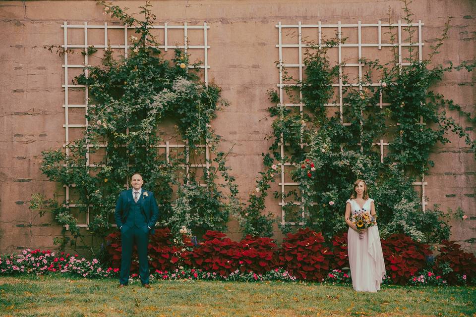 Bride and Groom- Icehouse