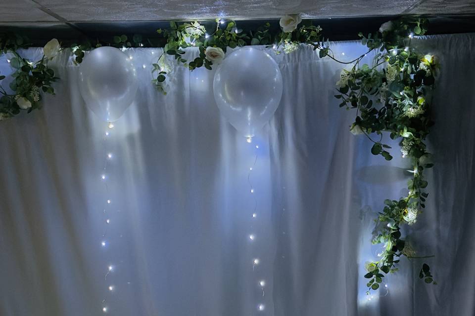 Fairy lighted balloons