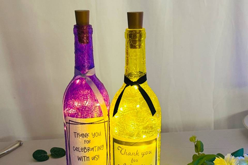 Labels. Gifts. Fairy lights