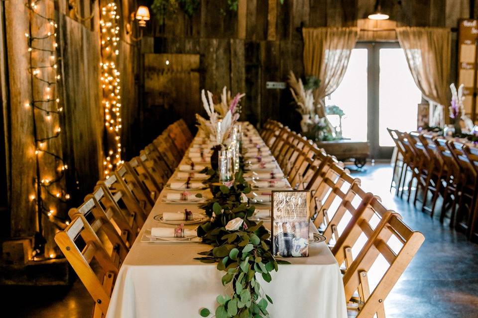 Long table setup