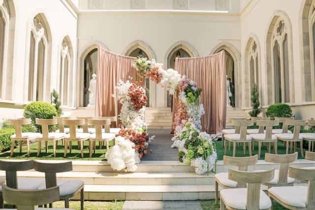 Grand Setup in Courtyard