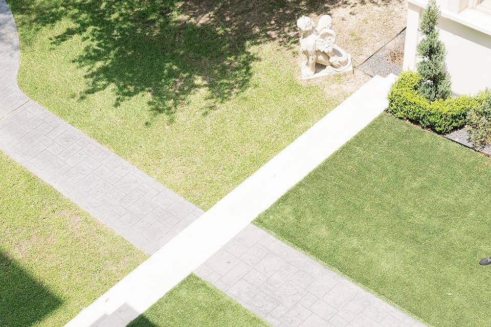 Birds Eye of Courtyard