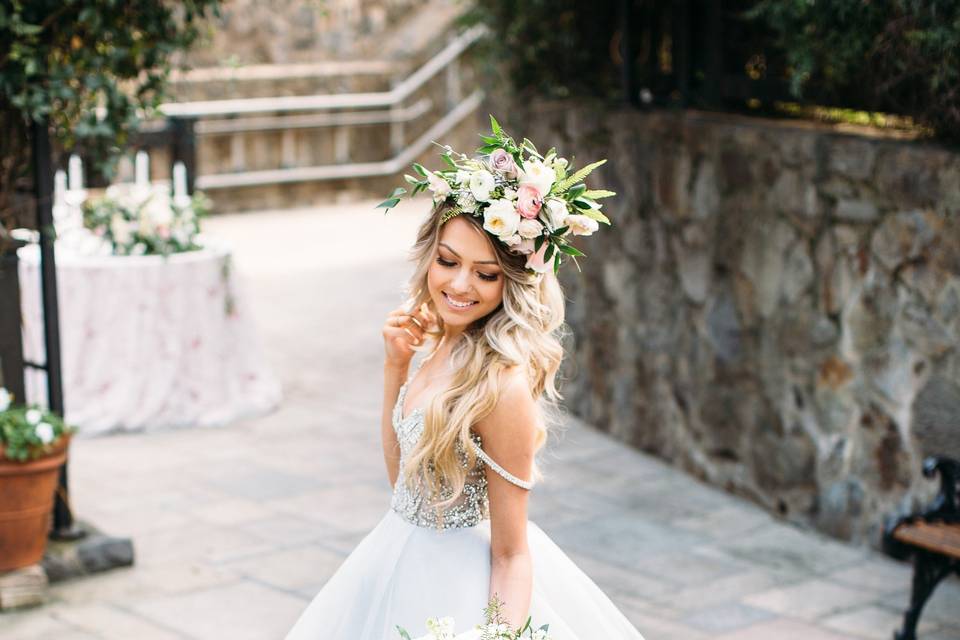 Bridal bouquet.