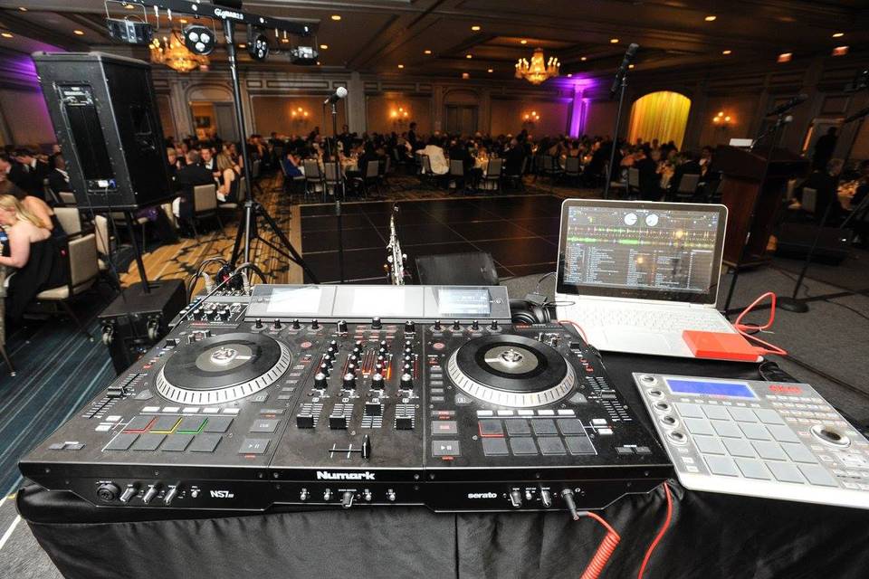 DJ table