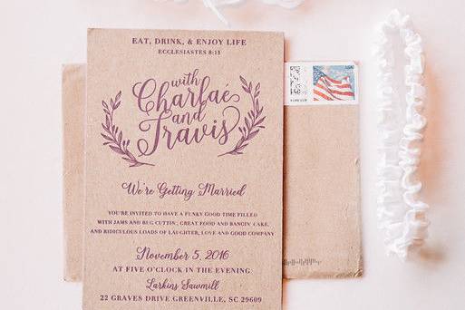 Wedding invitations