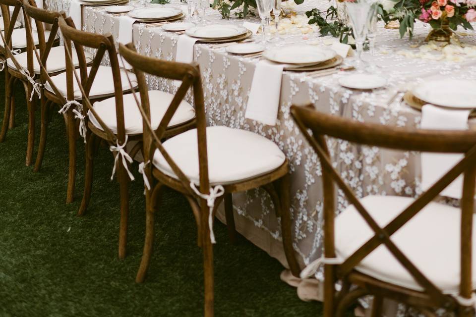 Rustic tables