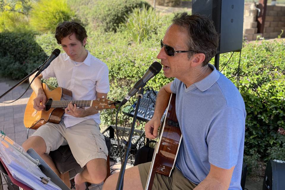 Father and Son Acoustic Duo