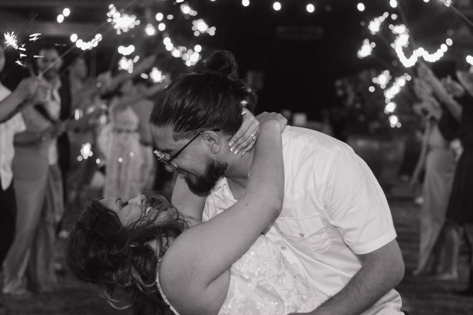 Sparkler Send Off
