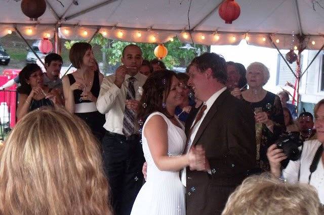 Wedding dance party