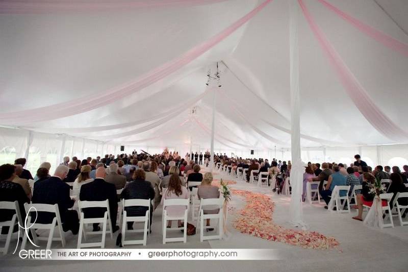 A look down the aisle