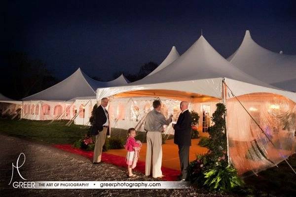 Entrance to the Tent