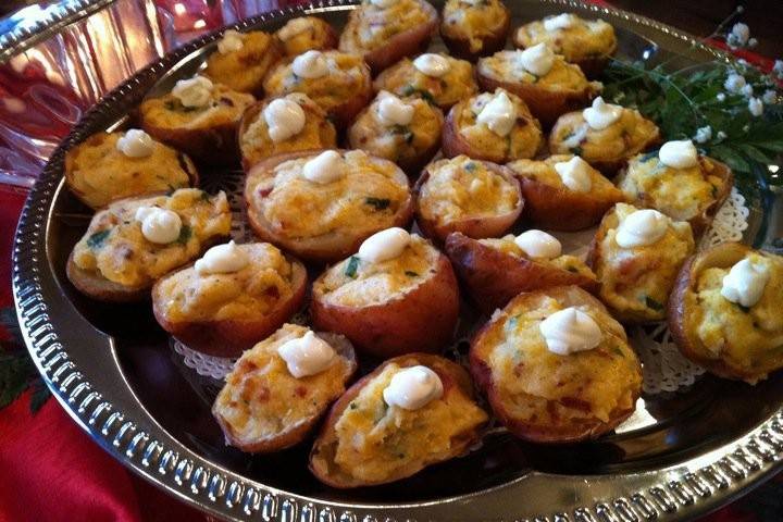 Baked potatoes