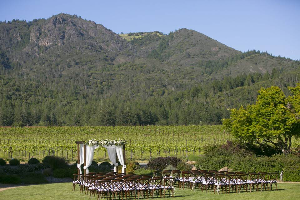 Winery wedding