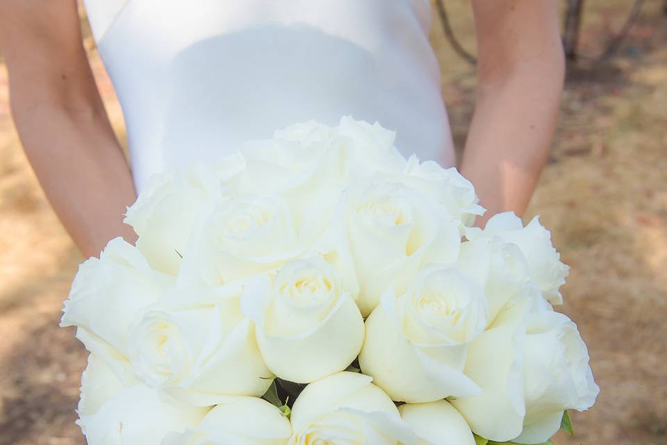 White bouquet