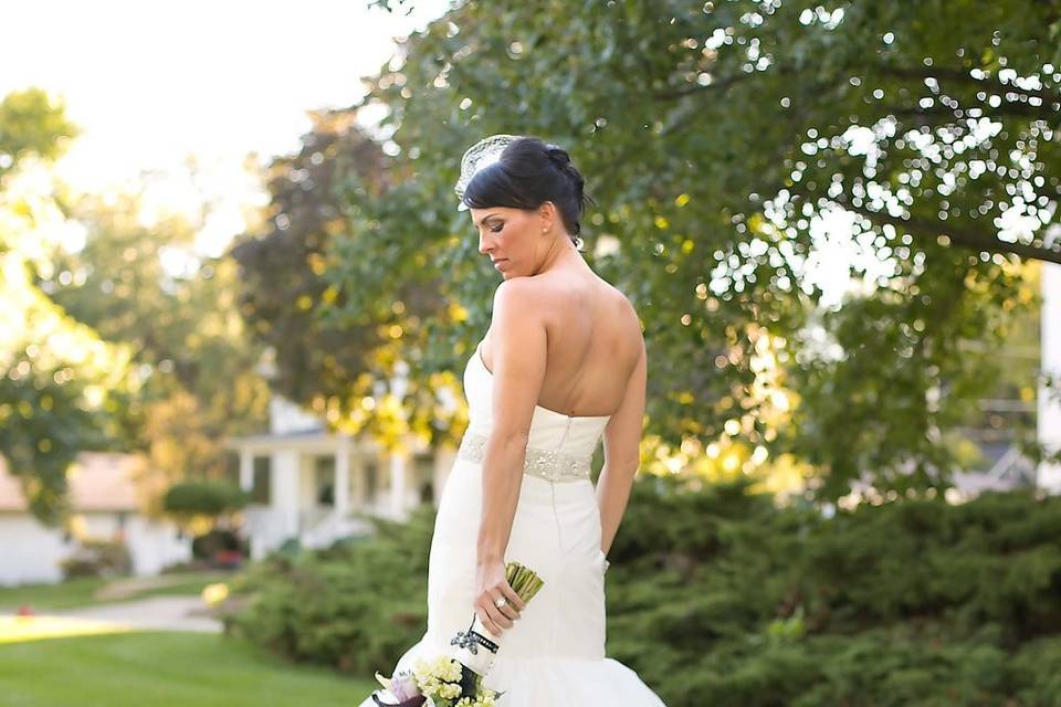 Bride's portrait