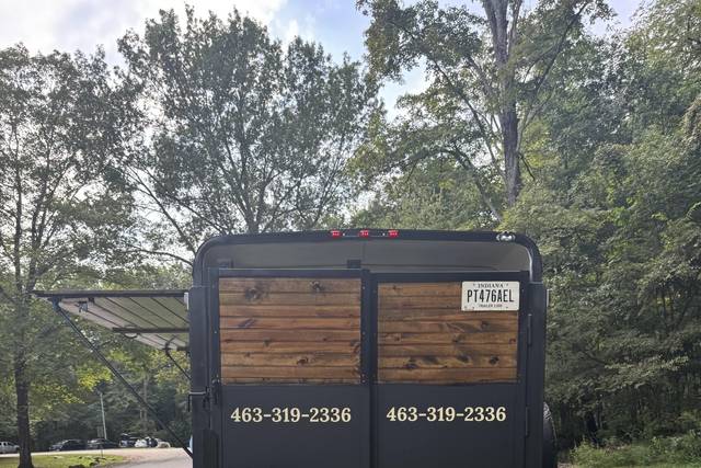 Back of trailer