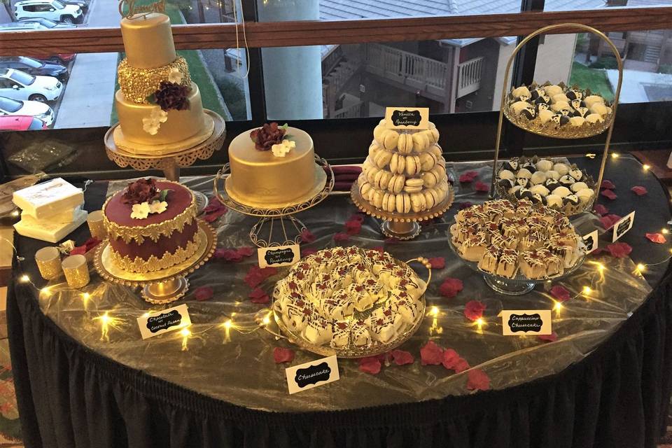 Dessert table