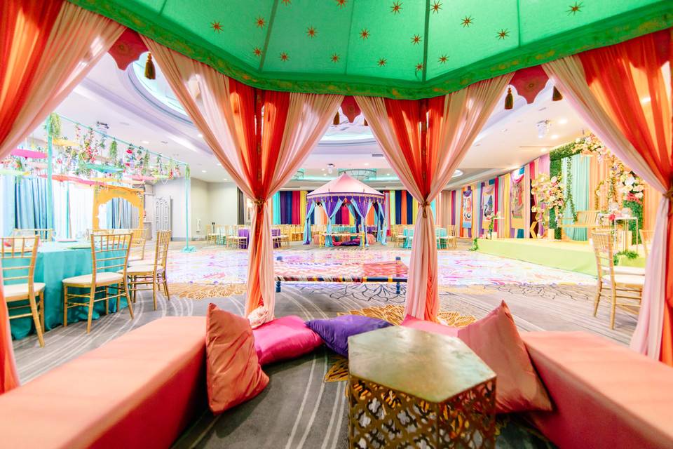 Colorful Modern Tent