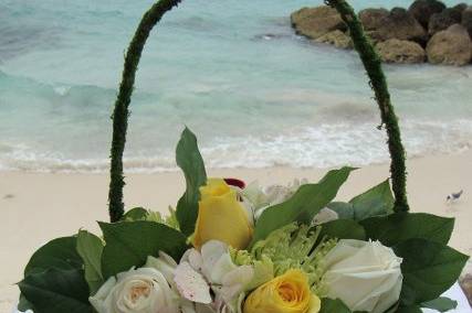 Flower girl basket