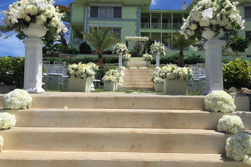 Incredible home wedding