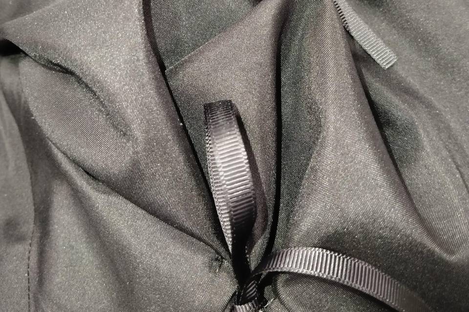 French Bustle with Ribbons