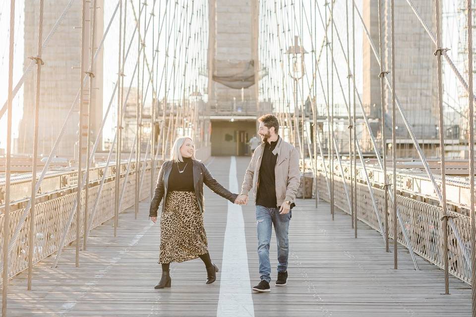 Brooklyn Bridge Engagement