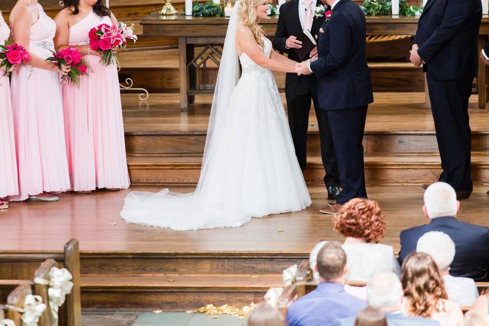 Indoor ceremony