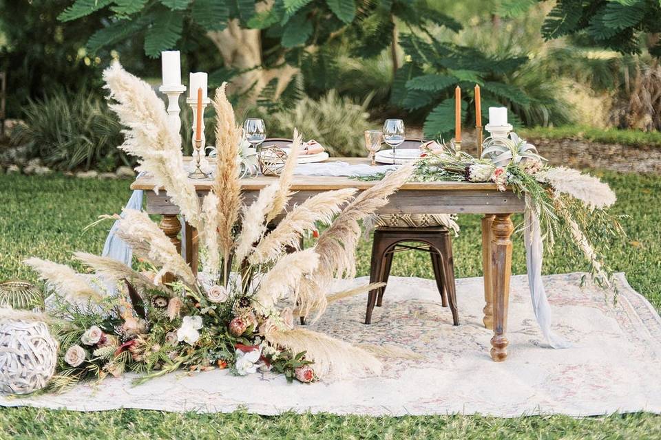 Swanky Sweetheart Table