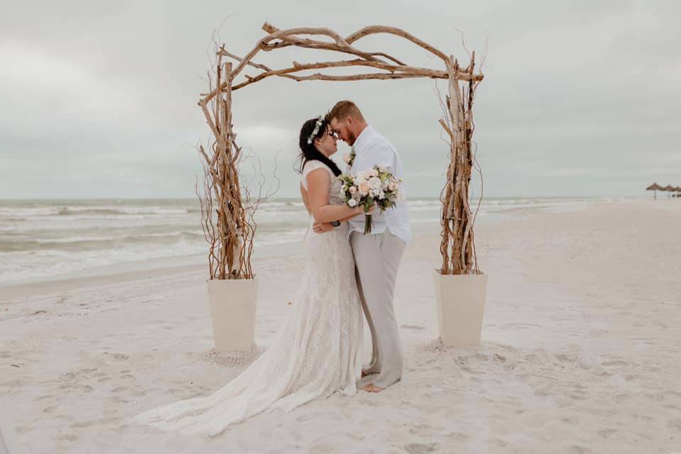 Swanky Driftwood Arch