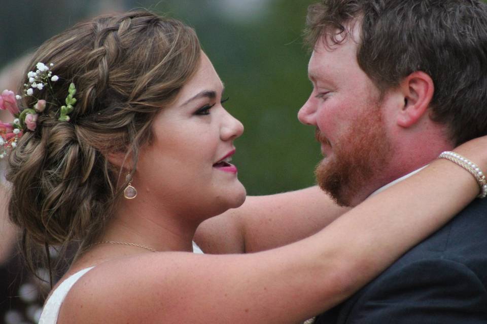 Couple dancing