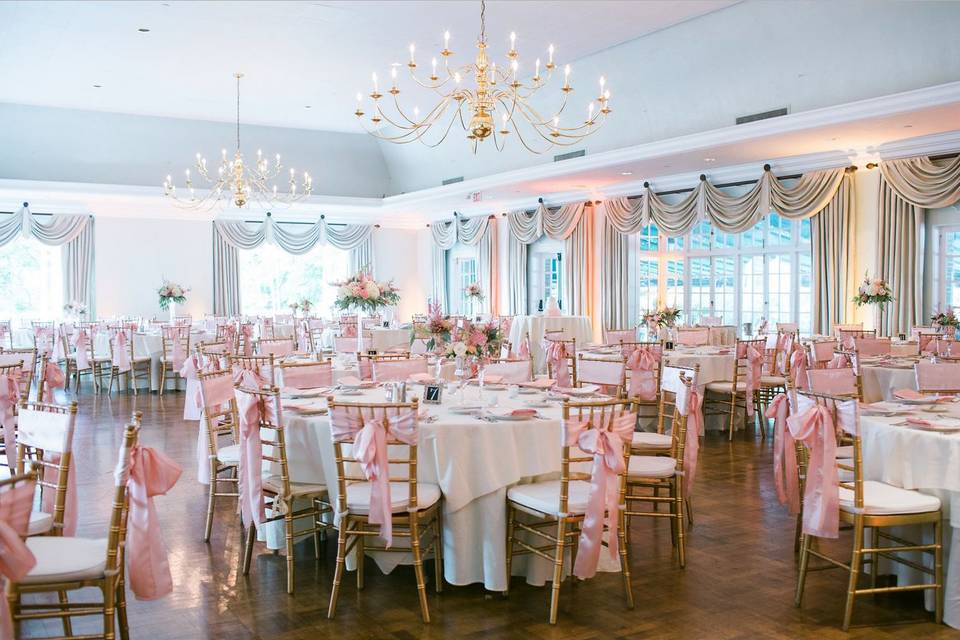 Reception hall | Photography by Eva Lin Photography