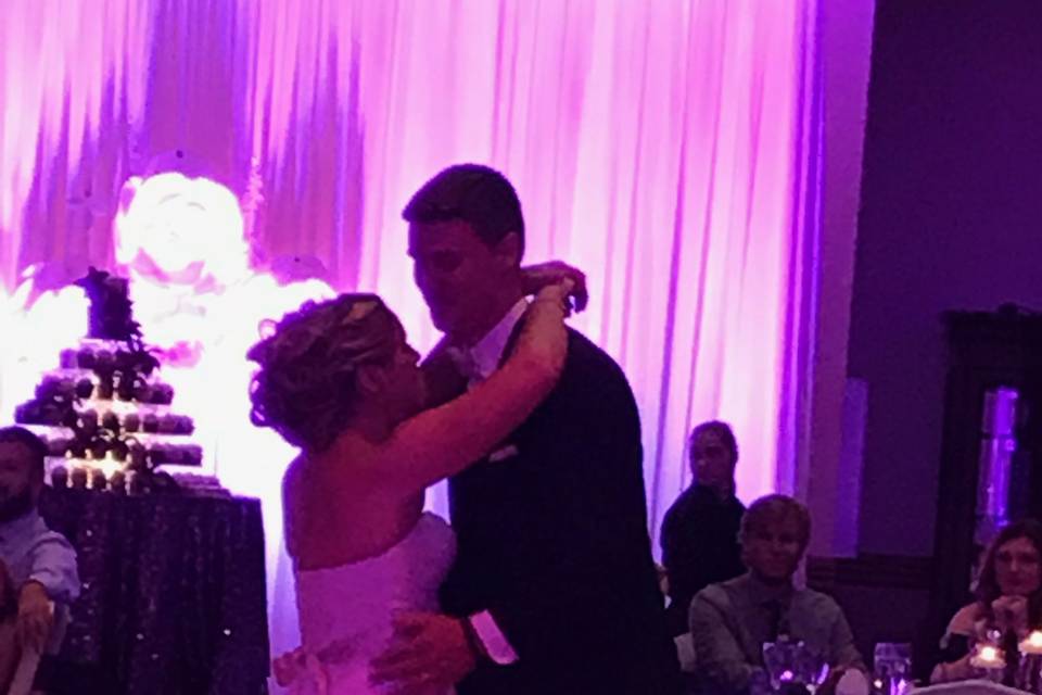 Couple dancing