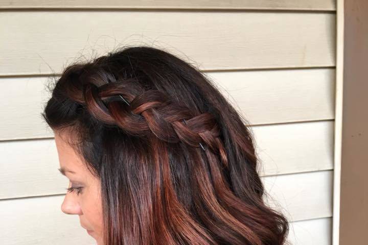 Braid and waves