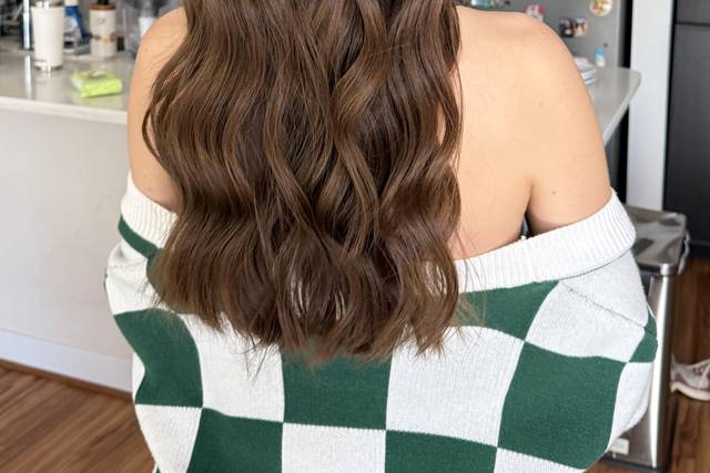 Hairstyle for bride
