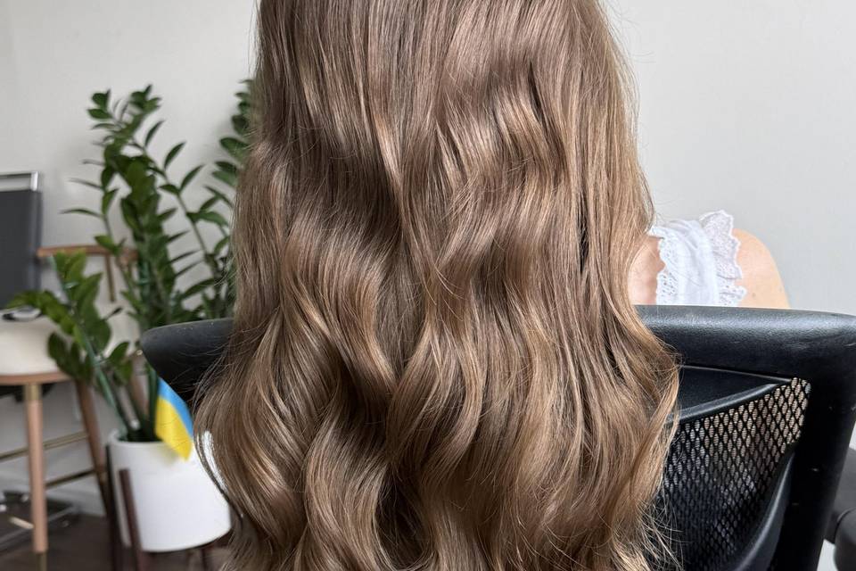 Bridal hairstyle