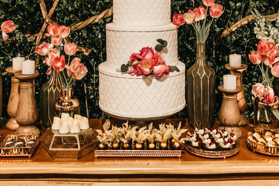 Two and Four Tier Cake
