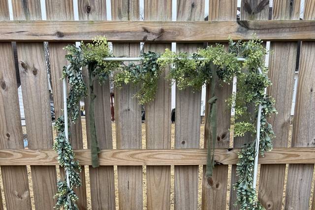 Wedding seating chart stand