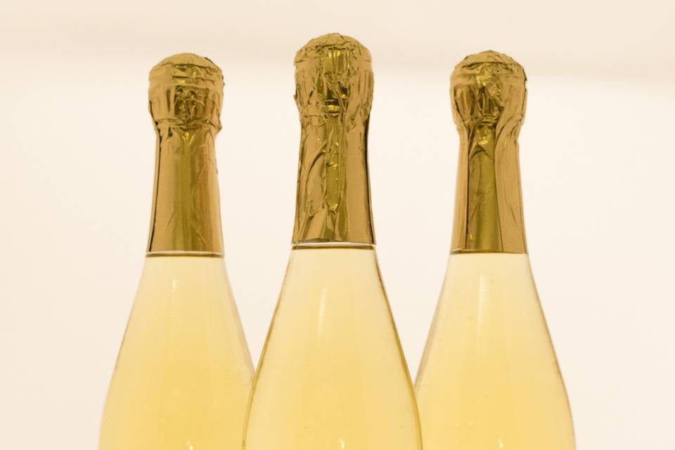 Here's a toast to our sparkling non-alcoholic cider that's perfect for your wedding, anniversary, or special event. We also sell small versions of our famous butters and preserves that are perfect for goodie bags and favors.