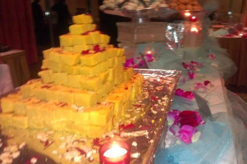 Wedding desserts