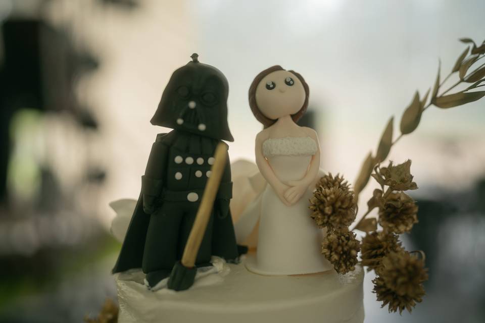 Divertido detalle del novio