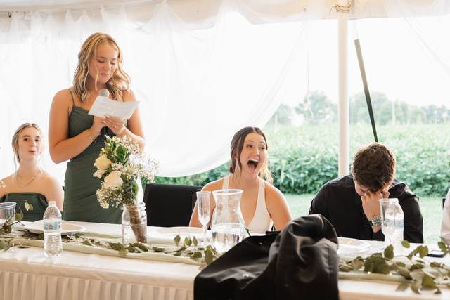 Bridesmaid Speech