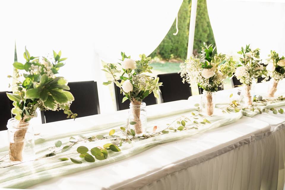 Bridal Party Table