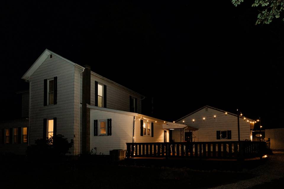 The Farm House at Night